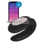 Вибратор Satisfyer Double Joy Partner Vibrator, черный - Фото №1