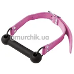 Кляп DS Fetish Silicone Luxury Fetish Gag, черно-розовый - Фото №1