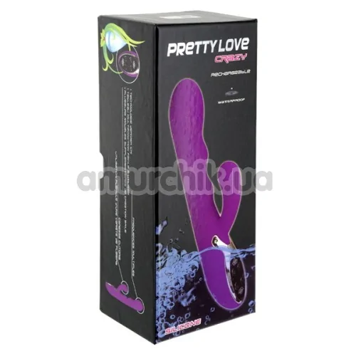 Вибратор Pretty Love Crazy, фиолетовый