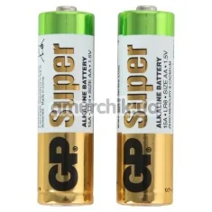 Батарейки GP Alkaline Super 15A-S2 AA, 2 шт - Фото №1