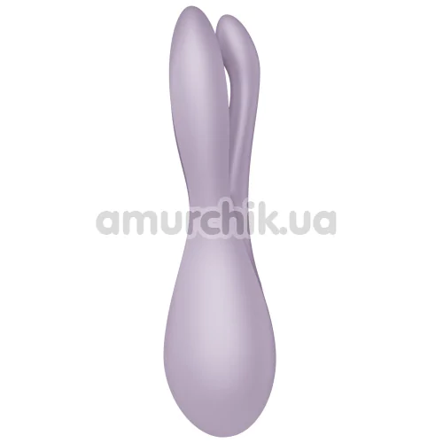 Кліторальний вібратор Satisfyer Threesome 2, фіолетовий