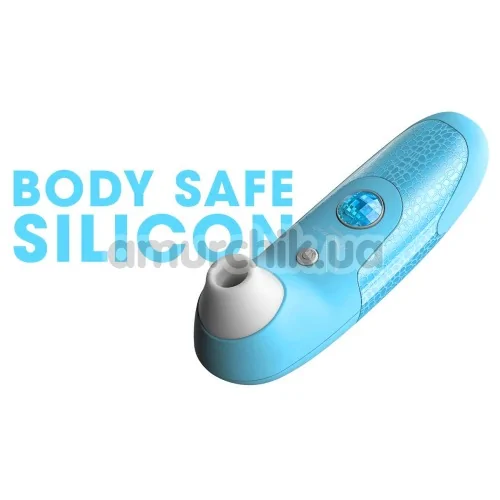 Симулятор орального секса для женщин Womanizer W100, голубой
