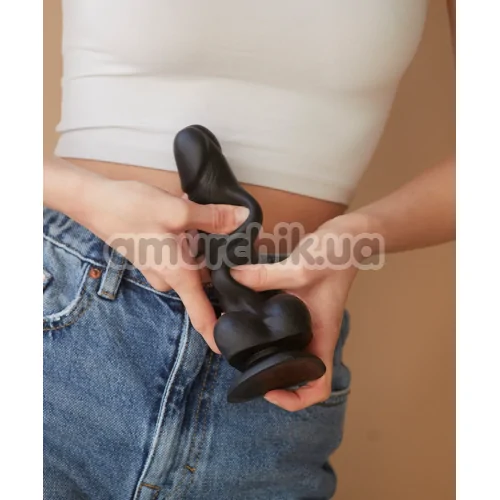Фаллоимитатор Strap-On-Me Sliding Skin Realistic Dildo XL, черный