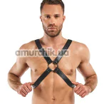 Портупея мужская Bedroom Fantasies Lionel High Halter, черная - Фото №1