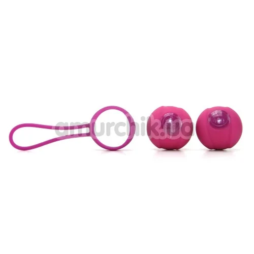 Вагінальні кульки KEY Stella I Single Kegel Ball Set, рожеві