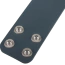 Ерекційне кільце для мошонки Boners Ball Strap Large, сіре - Фото №3