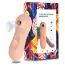 Симулятор орального секса для женщин Electric Sucking Massager 2.0, телесный - Фото №9