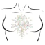Прикраса для тіла Leg Avenue Celestial Jewels Sticker, мультикольорова - Фото №1