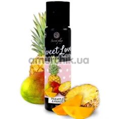 Оральный гель Secret Play Foreplay Gel Sweet Love Pinneapple & Mango - ананас и манго, 55 мл - Фото №1