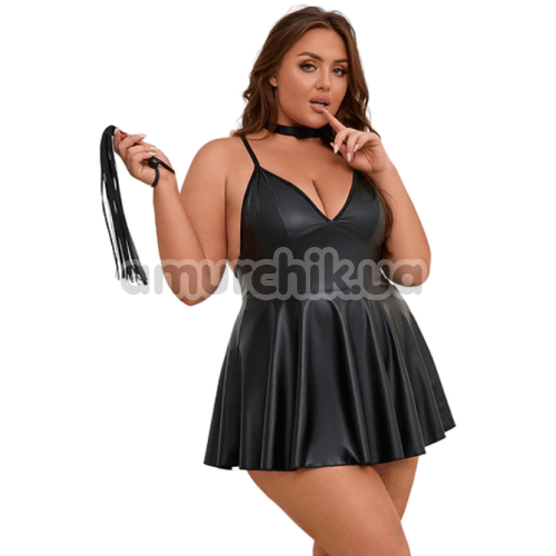 Платье Star Night Wet Look Adult Dress, черное