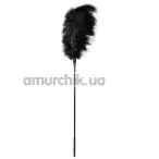 Перышко для ласк Guilty Pleasure Large Feather Tickler, черное - Фото №1