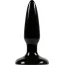 Анальная пробка Jelly Rancher Pleasure Plug Mini, черная - Фото №1
