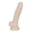 Фалоімітатор Silicone Dildo Size M, тілесний - Фото №5