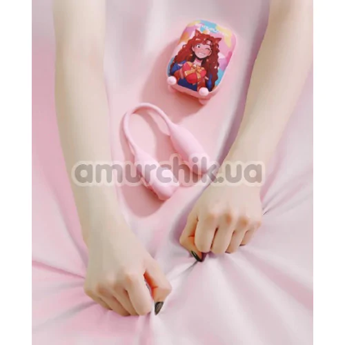 Симулятор орального сексу для жінок з вібрацією BeYourLover Magic Suitcase, рожевий