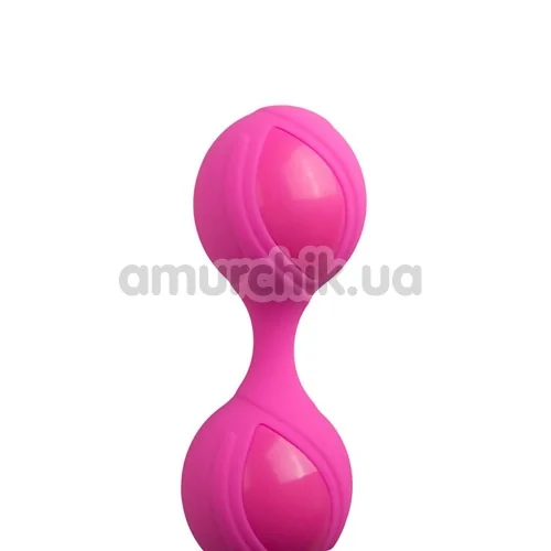 Вагинальные шарики Double Desire, розовые