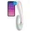 Вибратор с подогревом Satisfyer Heat Wave, розово-бирюзовый - Фото №1
