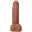 Фаллоимитатор Doc Johnson The Realistic Cock With Balls 8, светло-коричневый - Фото №3