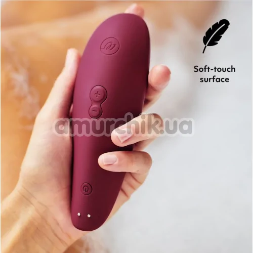 Симулятор орального секса для женщин Womanizer Classic 2, бордовый