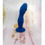 Анальная пробка Loveshop Silicone Realistic Plug, синяя - Фото №5