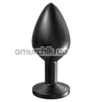 Анальная пробка Dorcel Onix Plug M, черная - Фото №1