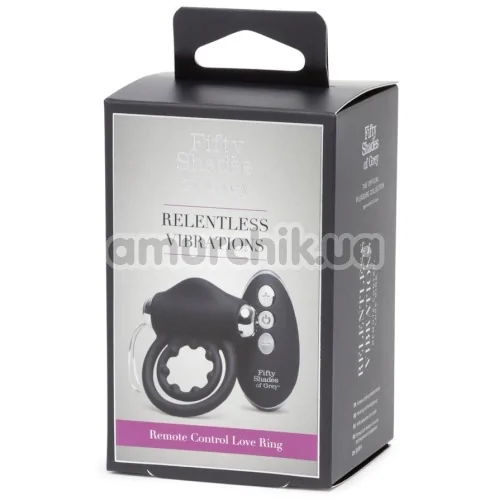 Віброкільце Fifty Shades of Grey Relentless Vibrations Remote Love Ring