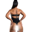 Боді Daring Intimates Wetlook Bustier Body, чорне - Фото №2