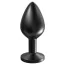 Анальная пробка Dorcel Onix Plug M, черная - Фото №1