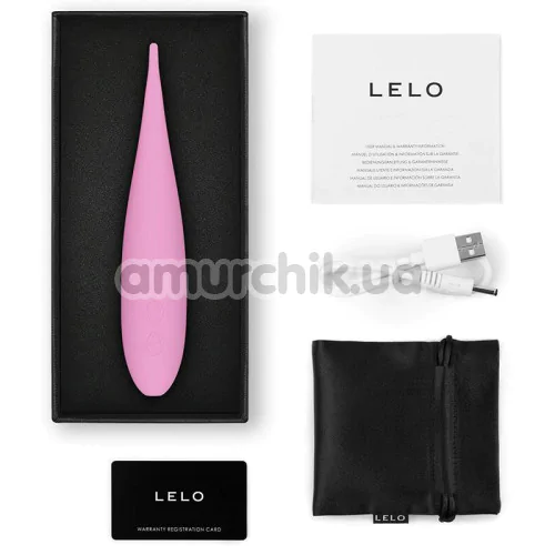 Кліторальний вібратор Lelo Dot Travel Pink (Лело Дот Тревел Пінк), рожевий