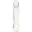 Насадка на пенис Size Up 3 Inch See-Thru Penis Extender With Pleasure Dots & Ball Loop, прозрачная - Фото №3