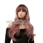 Парик Fetish Hair Long Wavy Ombre Wig With Bangs, темно-розовый - Фото №1