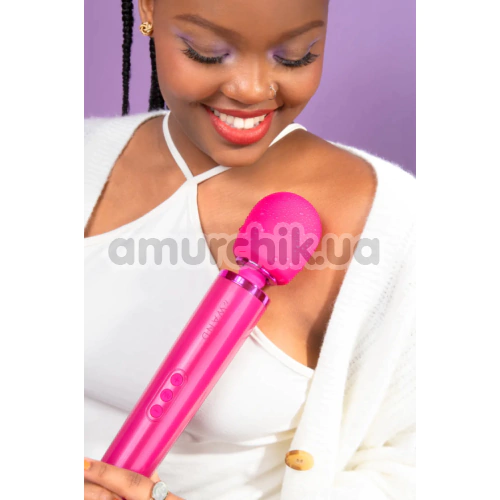 Універсальний вібромасажер Le Wand Rechargeable Vibrating Massager, рожевий
