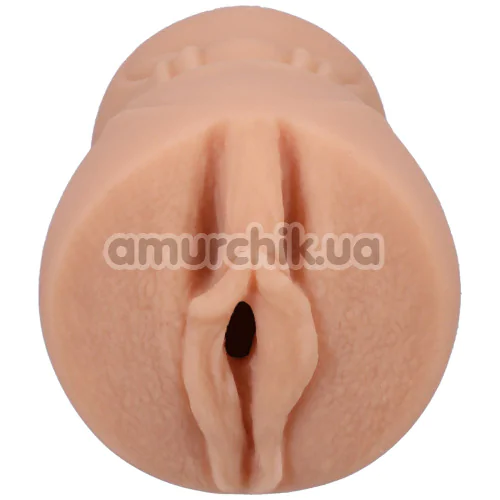 Искусственная вагина Signature Strokers Lily Larimar Pocket Pussy, телесная