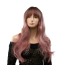 Парик Fetish Hair Long Wavy Ombre Wig With Bangs, темно-розовый - Фото №1