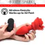 Анальна пробка з вібрацією Booty Sparks 28X Silicone Vibrating Rose Anal Plug L, червона - Фото №8
