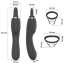 Симулятор орального секса для женщин с вибрацией Sweet Play Clitoral Licking Tongue And Vibrator 2in1 A6, черный - Фото №7