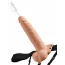 Полый страпон с эякуляцией Fetish Fantasy Series Hollow Squirting StrapOn with Balls, телесный - Фото №2