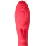Вібратор з пульсацією Virgite Vibes Rabbit And Vibrator With Tapping V9, рожевий - Фото №4
