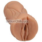 Штучна вагіна Signature Strokers Anna Claire Clouds Pocket Pussy, тілесна - Фото №1