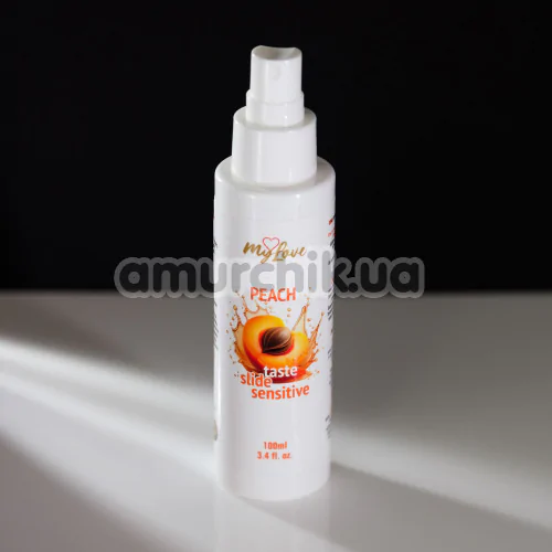 Лубрикант MyLove Taste-Slide Sensitive Peach - персик, 100 мл