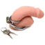 Эрекционное кольцо Master Series Locked Cock Locking Cock & Ball Ring, серебряное - Фото №5