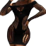 Платье Star Night Erotic Dream Mini Dress, черное - Фото №3