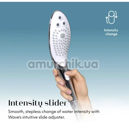 Насадка для душа Womanizer The Original Wave, срібна