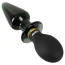 Анальна пробка з вібрацією Anos Double-Ended Butt Plug With Vibration, чорна - Фото №4