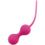 Вагінальні кульки Silicone Kegel Trainer Balls, рожеві - Фото №3