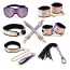 Бондажний набір Liebe Seele Purple Glossy 7pcs Bondage Kit, мультикольоровий - Фото №1