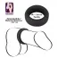 Эрекционное кольцо Black Velvets Cock Ring 2.6 cm, черное - Фото №6