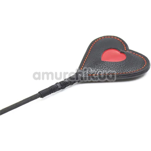 Стек в виде сердечка Heart Whip, черный