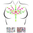 Украшение для тела Leg Avenue Bliss Jewels Sticker & Body Glitter, радужное - Фото №1
