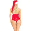 Шапка Санти Leg Avenue Long Velvet Plush Santa Hat, червона - Фото №3