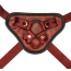 Трусики для страпона Liebe Seele Wine Red Strap-On Harness, бордові - Фото №2